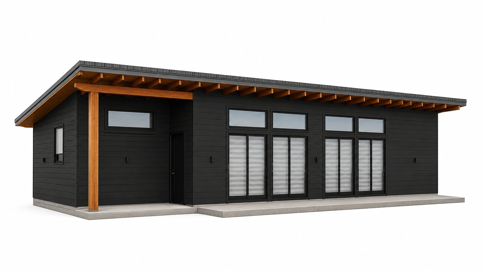 Modelo Oliva — render frontal